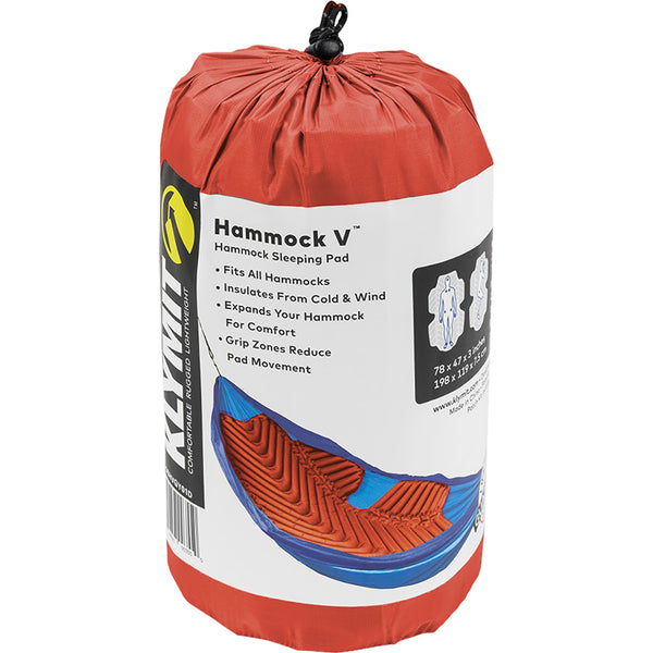 Klymit Insulated Hammock V Sleeping Pad Red - Hunting Giant