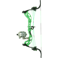 Muzzy LV-X Bowfishing Bow Green 25-29 in. 25-50 lb. RH - Hunting Giant