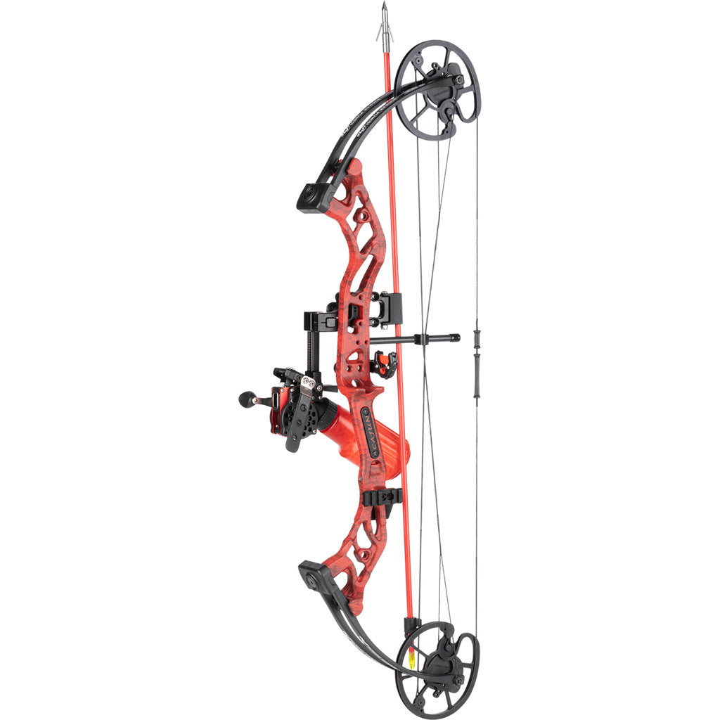 Sucker Punch Pro RTF w Reclaim Reel Bowfishing Bow Cajun Red / Right Hand / 20-50