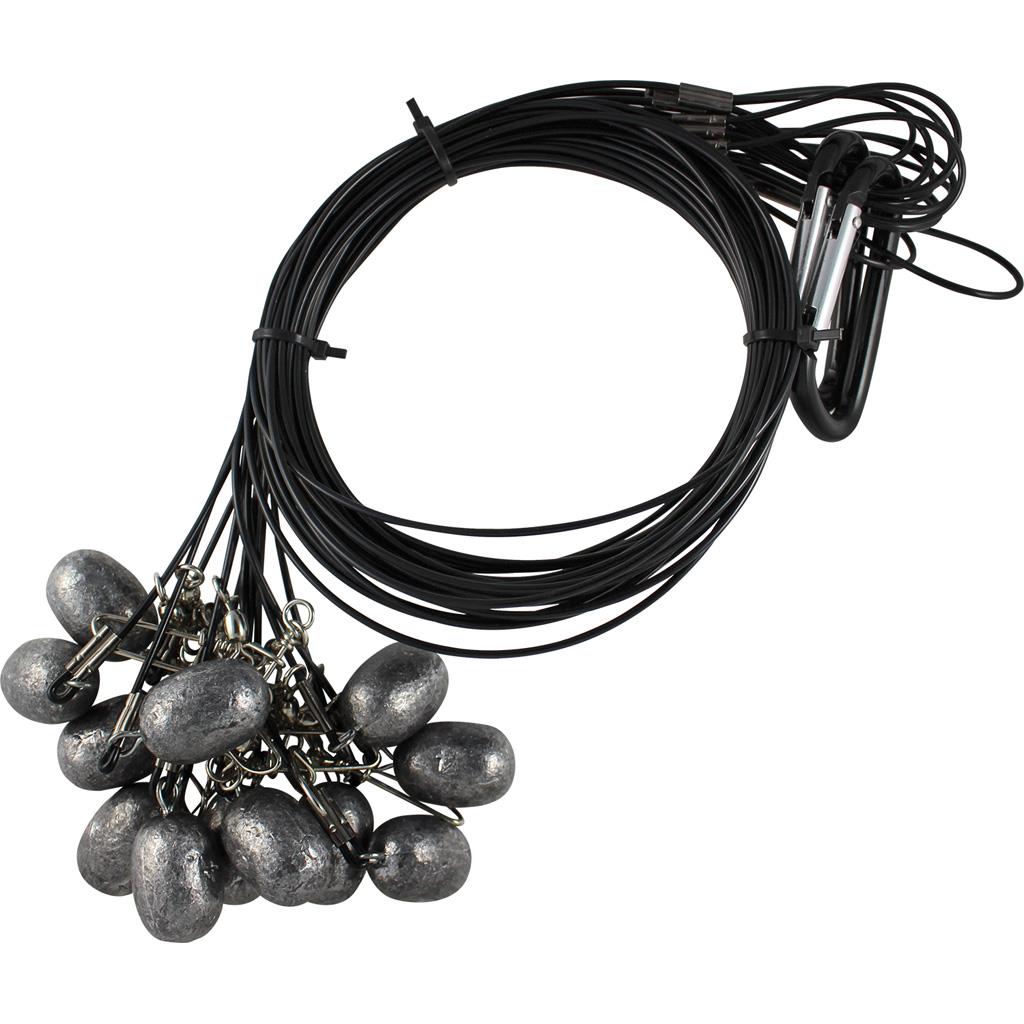 Cupped Texas Rig 42 In. 4 Oz. 6 Pk.