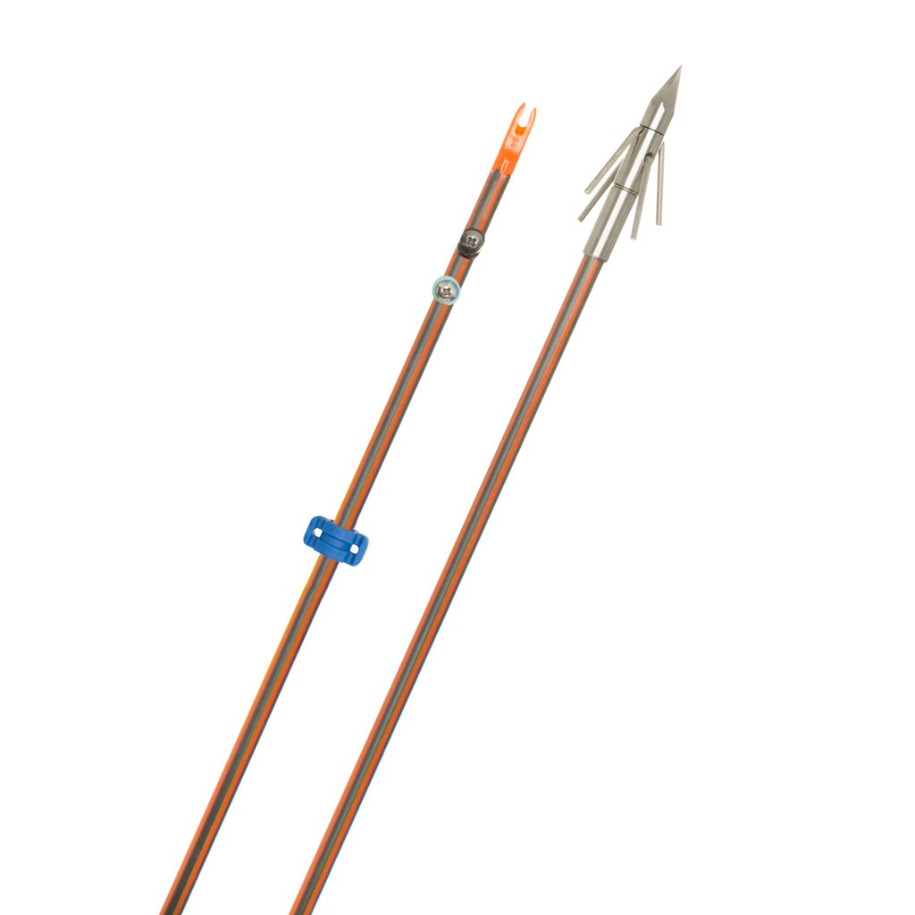 Muzzy Bowfishing Lighted Carbon Fish Arrow with Carp Point and