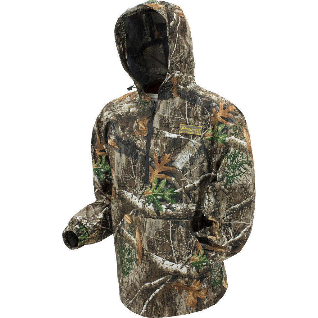 FROGG TOGGS DEAD SILENCE BRUSHED PULLOVER HOODIE REALTREE EDGE MEDIUM