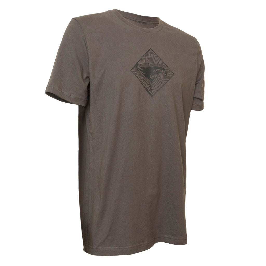 Elevation HUNT TOPO Tee Grey