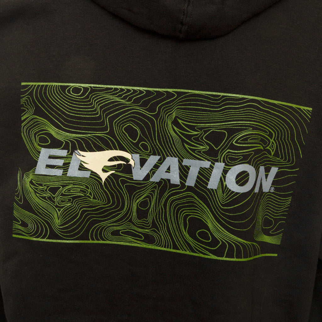 Elevation HUNT TOPO Hoody Black 2X-Large