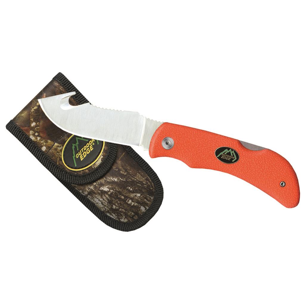 Outdoor Edge Grip Hook Knife Orange