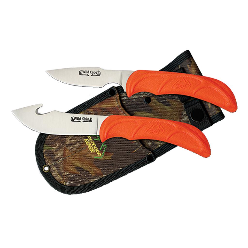 Outdoor Edge Wild-Pair Knives Orange