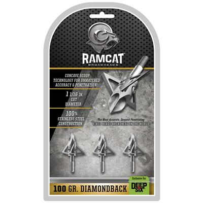 Ramcat Diamondback Deep Six 100 gr. 3 pk.