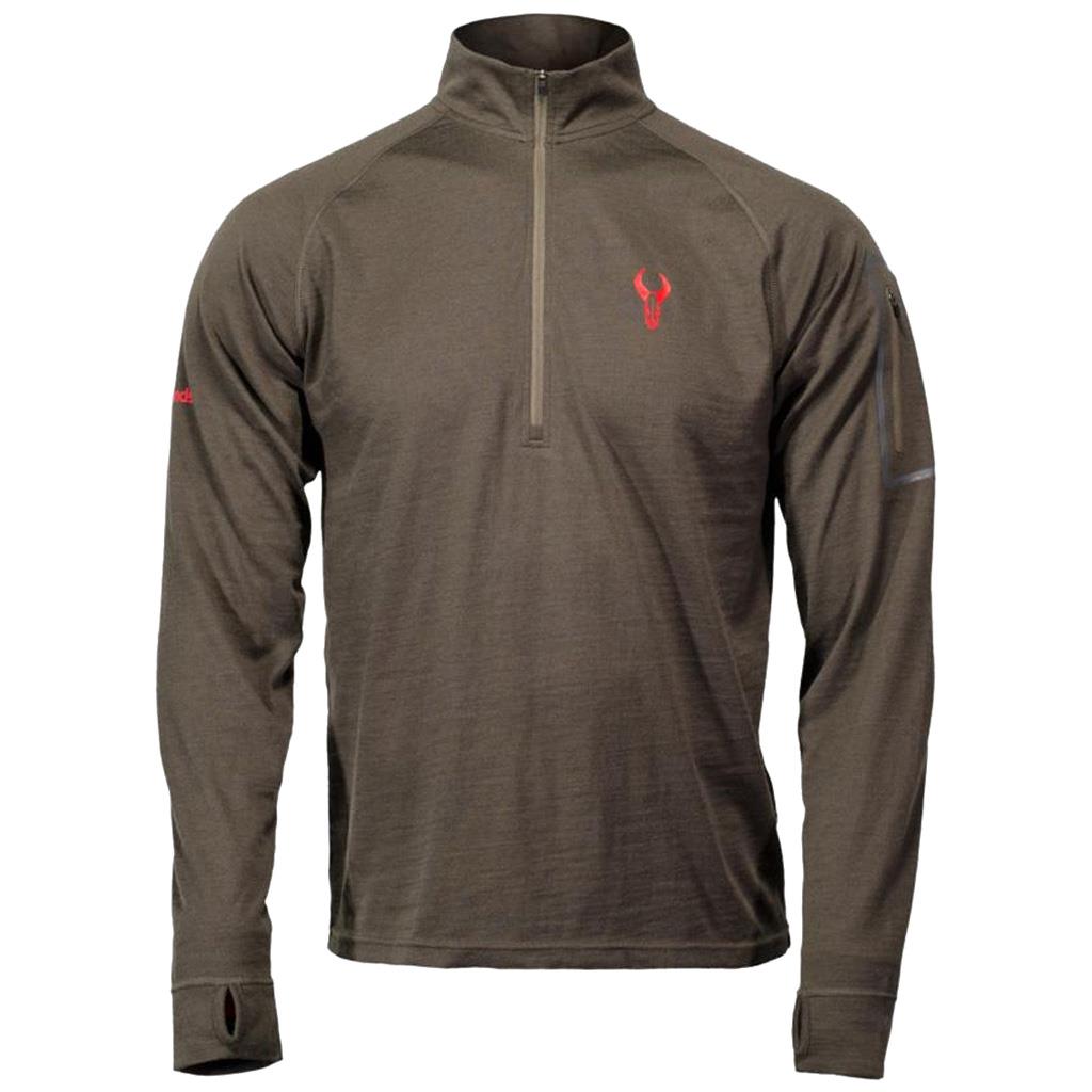 Badlands Ovis 1/4 Zip Crew Stone X-Large