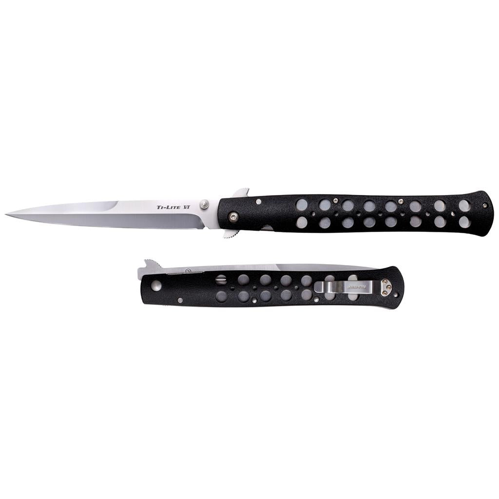 Cold Steel Ti-Lite Folding Knife Black 6 in.