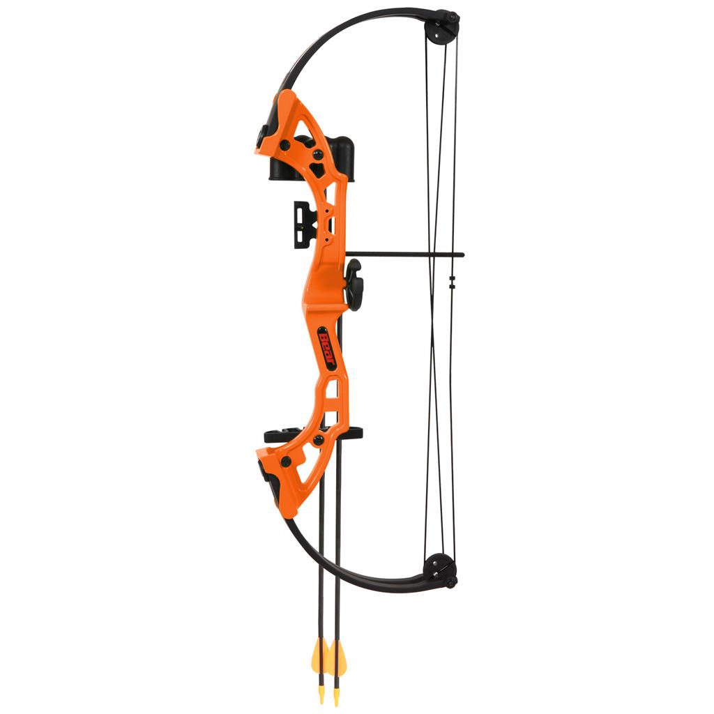 Bear Brave Bow Set Orange 13.5-19in. 15-25 lbs. RH