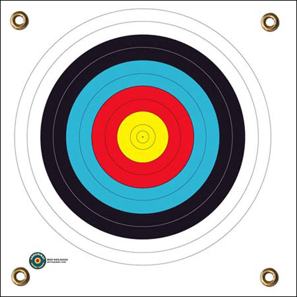 Arrowmat Foam Target Face 4 Color Round 34x34 in.