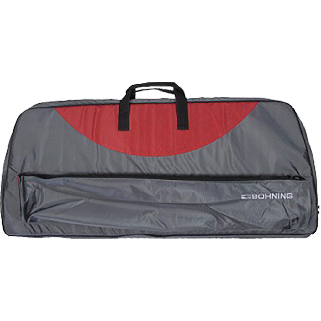 Bohning Adult Bow Case Gray and Red