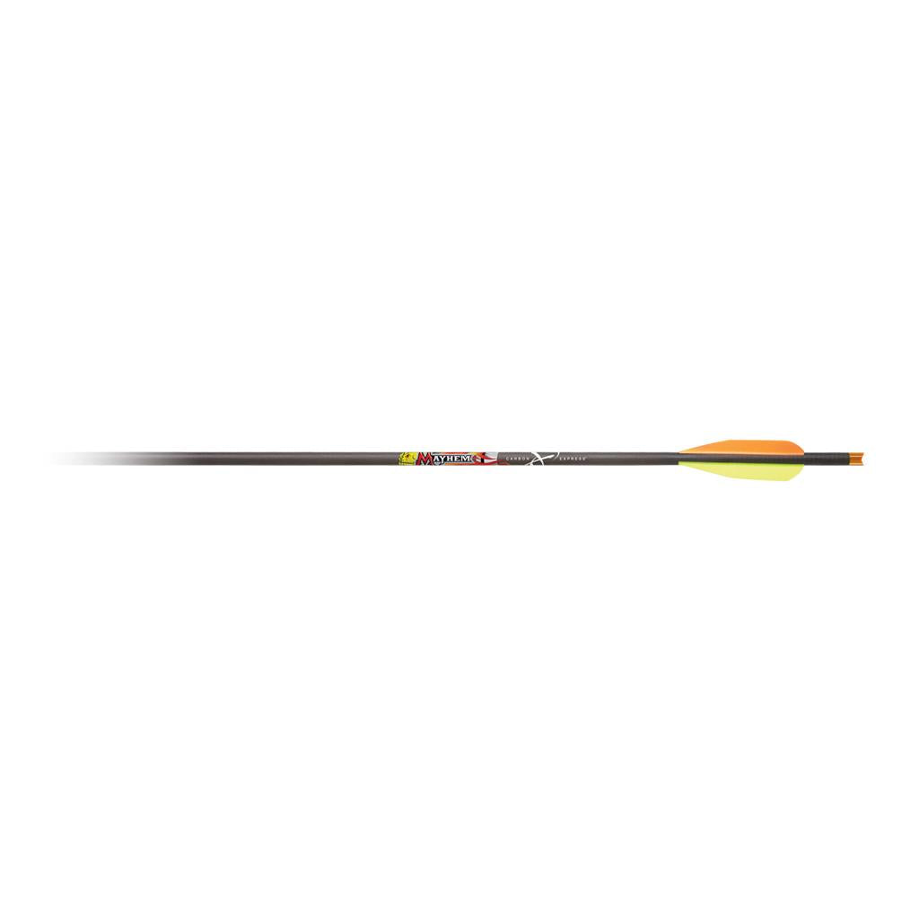 Carbon Express Mayhem Crossbow Bolts 22 in. Moon/Flat 6 pk.