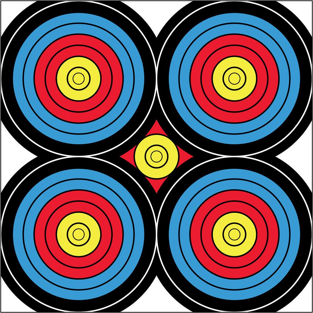 DuraMesh Archery Target Sight In 24 in. x 24 in.