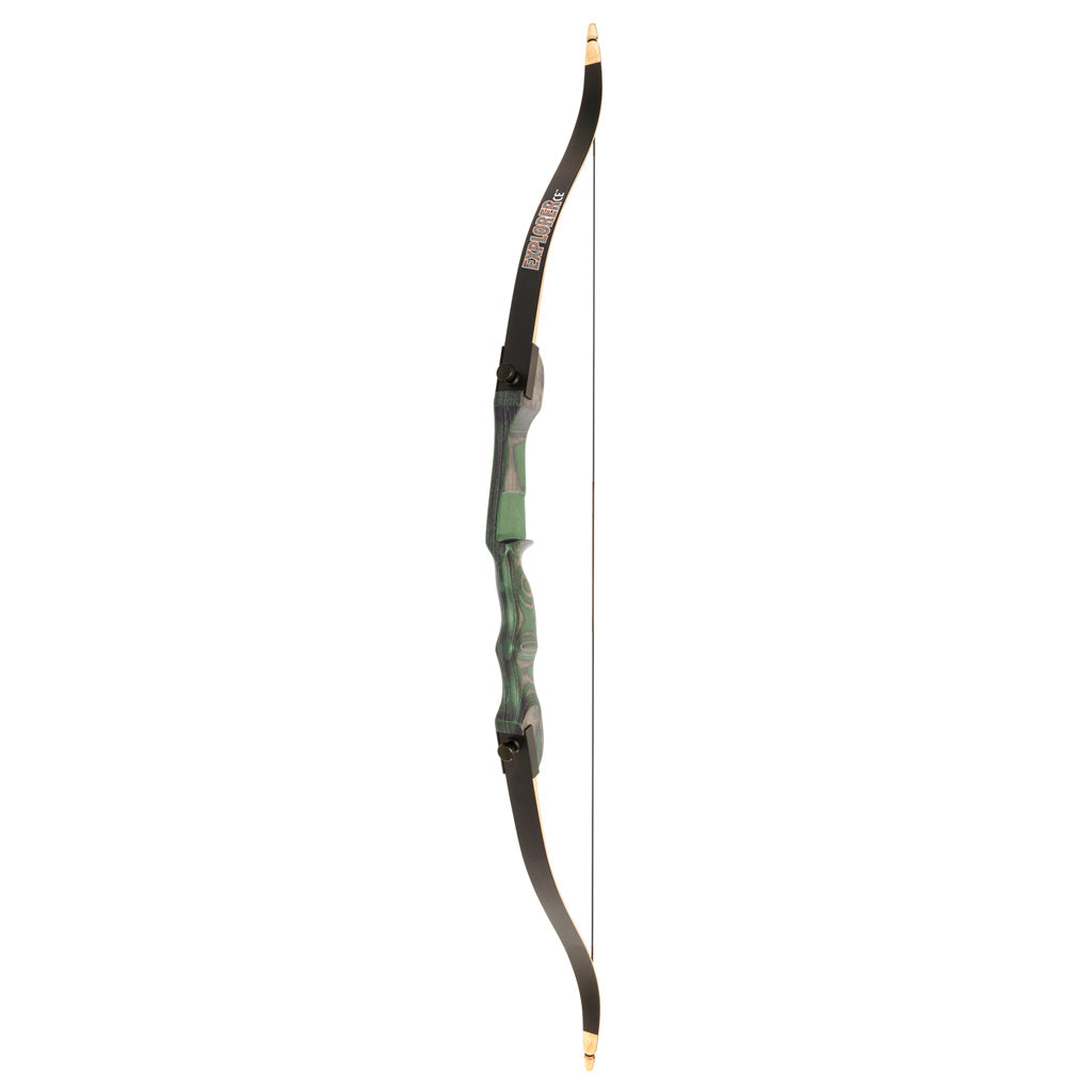 October Mountain Explorer CE Recurve Bow Green 54 in. 15 lbs. LH