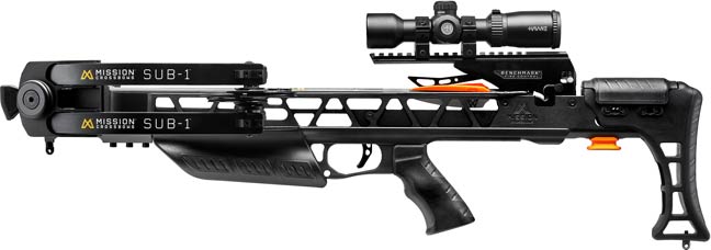 Mission Sub 1 Crossbow Only Black