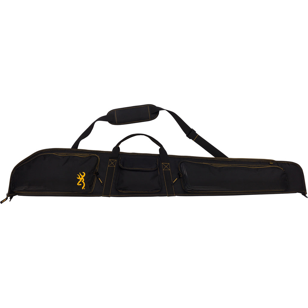 BROWNING BLACK AND GOLD SOFT SHOTGUN CASE BLACK 54 IN.