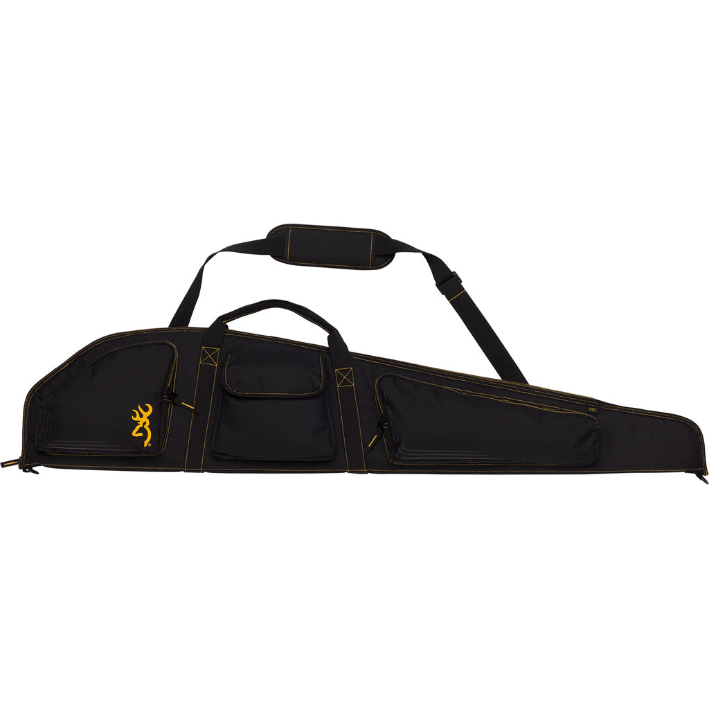 BROWNING BLACK AND GOLD SOFT RIFLE CASE BLACK 50 IN.