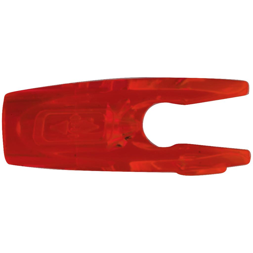 EASTON COMPOUND G PIN NOCKS RED LARGE GROOVE 12 PK.
