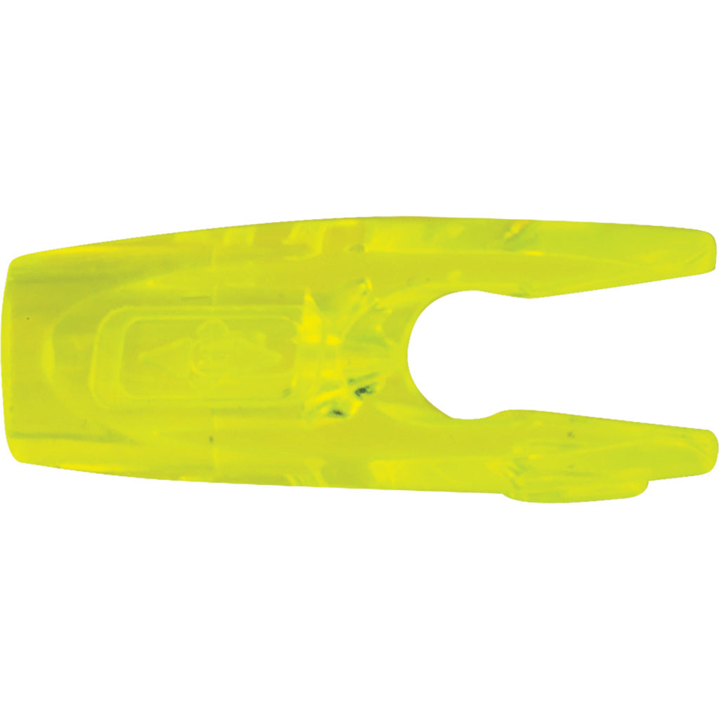 EASTON COMPOUND G PIN NOCKS LEMON LIME LARGE GROOVE 12 PK.