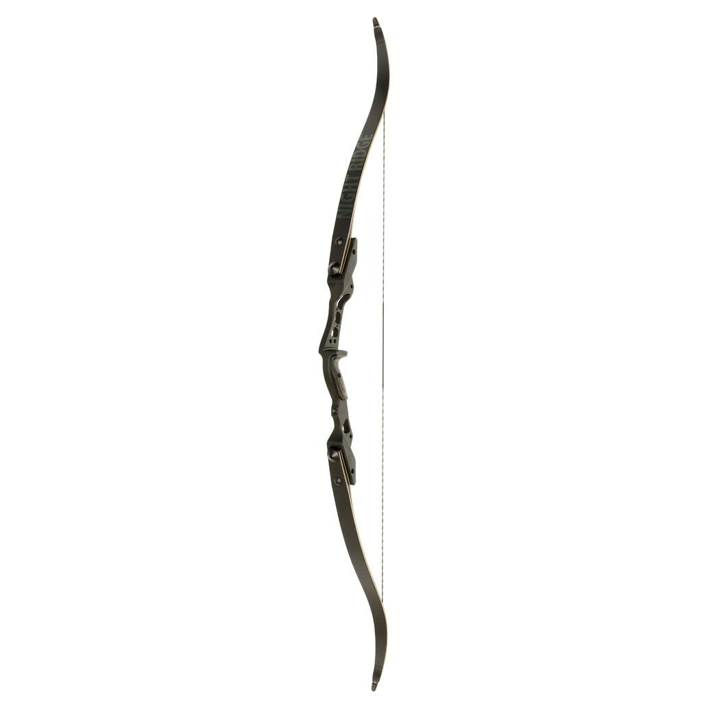 October Mountain Night Ridge ILF Recurve Bow Black 60 in. 50 lbs. RH
