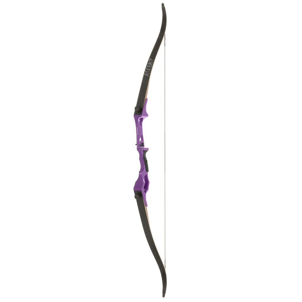October Mountain Ascent Recurve Bow Purple 58 in. 40 lbs. RH